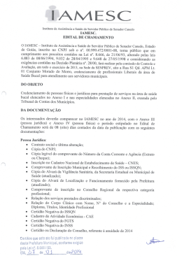 IAMESC - Prefeitura de Senador Canedo