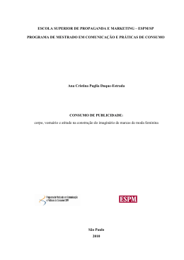 ESCOLA SUPERIOR DE PROPAGANDA E MARKETING &ndash; ESPM