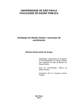 FACULDADE DE SA&Uacute;DE P&Uacute;BLICA