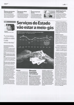 Servi&ccedil;os do Estado v&atilde;o estar a meio-g&aacute;s