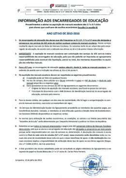 Informação aos E.Educação
