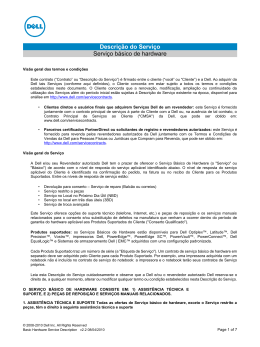 Garantia de Hardware