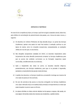 Despacho n.º 9_PIPB - Instituto Politécnico de Beja