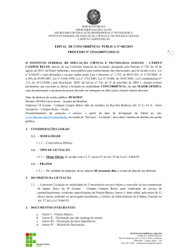 Edital nº 002/2015 - SUAP - Instituto Federal Goiano
