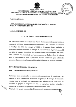 LICITAÇÃO PÚBLICA NA MODALIDADE coNcoRRÊNCIA N