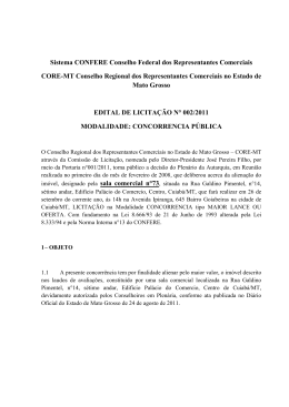 edital de licitação n° 002/2011 modalidade: concorrencia pública