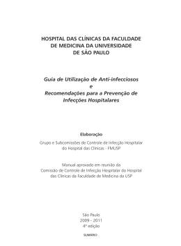 Guia de Utiliza&ccedil;&atilde;o de Antiinfecciosos USP