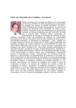 PROF. DR. RICHARD HALTI CABRAL