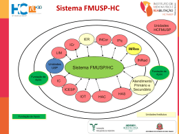 Sistema FMUSP-HC - Rede de Reabilitação Lucy Montoro