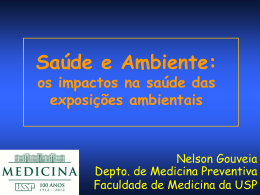 Nelson da Cruz Gouveia - Projeto Hospitais Saudáveis