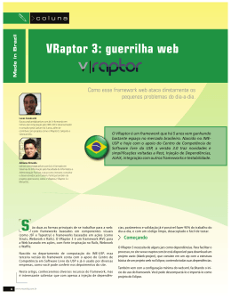 VRaptor 3: guerrilha web