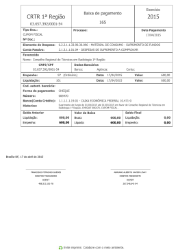 Execu&ccedil;&atilde;o Despesa 2&ordm; trimestre