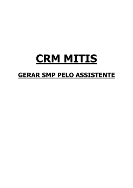 gerar smp pelo assistente