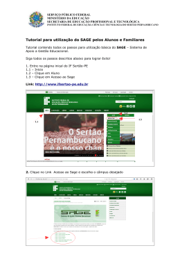 Manual do Aluno - IF Sert&atilde;o-PE