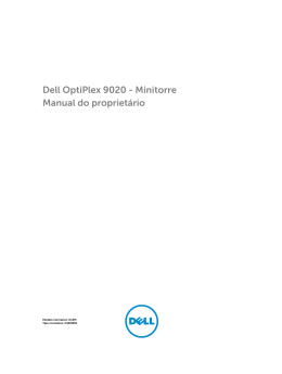 Dell OptiPlex 9020 - Minitorre Manual do propriet&aacute;rio