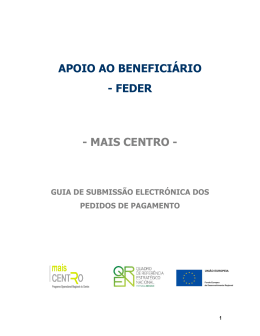 guia de submissão electrónica dos pedidos de