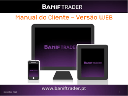 Manual do Cliente – Versão WEB