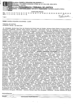 Recupera&ccedil;&atilde;o Judicial Sena Seguran&ccedil;a