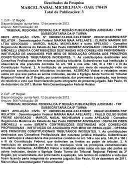 . Resultados da Pesquisa MARCEL NADAL MICHELMAN