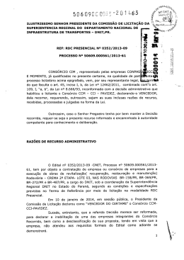 Recurso Administrativo Consorcio CIM