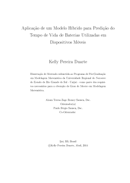 Aplica&ccedil;&atilde;o de um Modelo H&iacute;brido para Predi&ccedil;&atilde;o do Tempo de Vida
