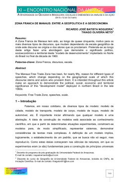 1 &ndash; Introdu&ccedil;&atilde;o