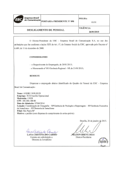 portaria – presi nº 098 – demisssão – andre dos reis