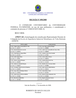 98 - Universidade Federal Fluminense