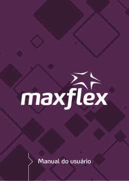 baixe o manual do usuário maxflex