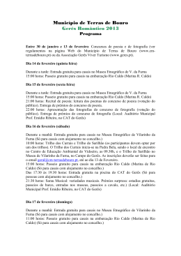 Programa e regulamentos