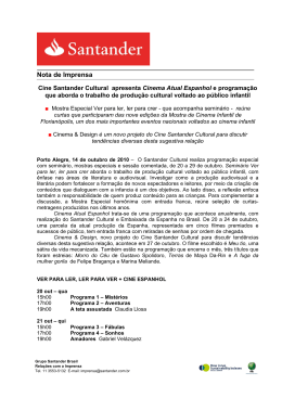 14.10.2010 - Release Ver para ler, ler para crer + cine