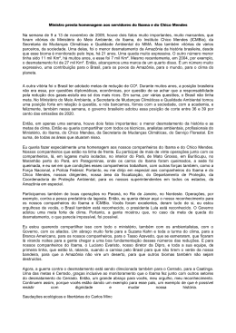 Na semana de 9 a 13 de novembro de 2009, houve dois fatos muito