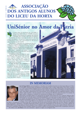 Boletim 19 - Associação Antigos Alunos Liceu da Horta