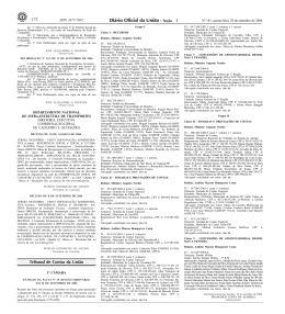 DOU-Julgamento impugna&ccedil;&atilde;o interposta pela DELTA