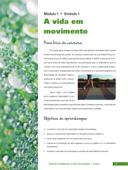 A vida em movimento