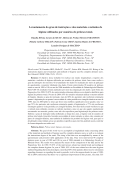 Portugu&ecirc;s - Revista de Odontologia da UNESP