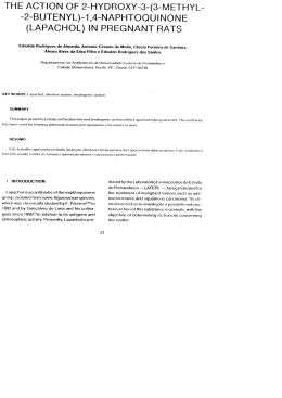 the action of 2—hydroxy—3—(3—methyl —2