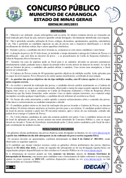 PROFESSOR DE EDUCA&Ccedil;&Atilde;O F&Iacute;SICA - NASF