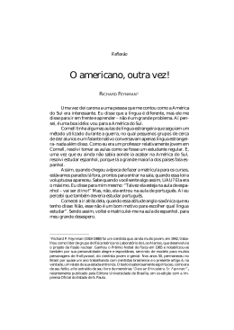 O americano, outra vez! - Parcerias Estrat&eacute;gicas