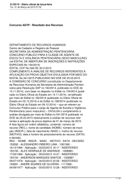 31/03/15 - Di&aacute;rio oficial de ter&ccedil;a-feira