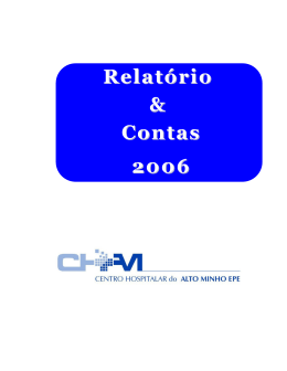 Relatório & Contas 2006