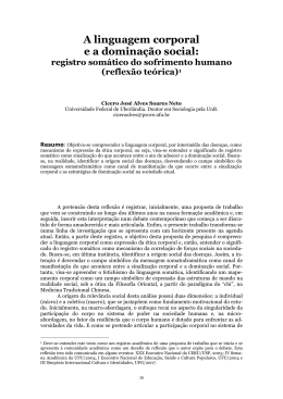 A linguagem corporal e a domina&ccedil;&atilde;o social: - ALPHA