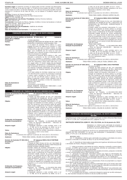 DI&Aacute;RIO OFICIAL n. 8.355 18 DE JANEIRO DE 2013 P&Aacute;GINA