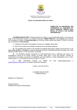 PREFEITURA MUNICIPAL DE ALEGRETE