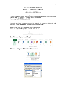 Excel_Aula_2A - Site Prof Miguel Damasco
