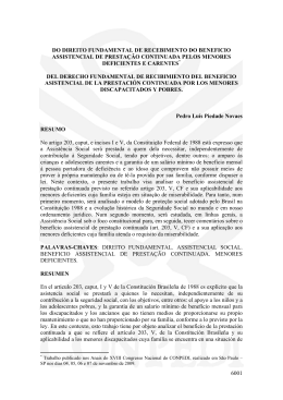 6001 DO DIREITO FUNDAMENTAL DE