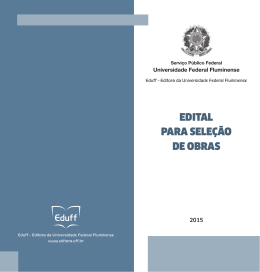EDITAL 2015 final 3 - Universidade Federal Fluminense