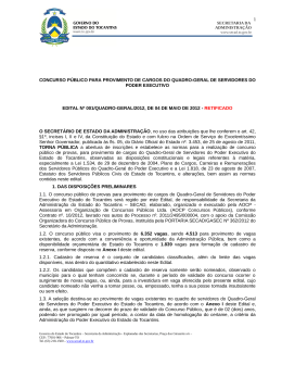 edital de abertura retificado