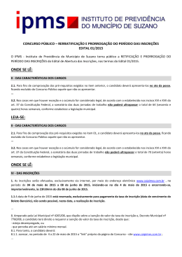 Abertura Retifica&ccedil;&atilde;o