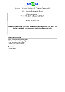 Embrapa &ndash; Empresa Brasileira de Pesquisa Agropecu&aacute;ria